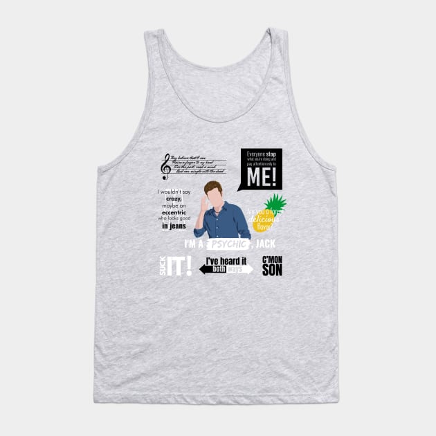 Shawn Spencer Quotes Tank Top by insidethetardis